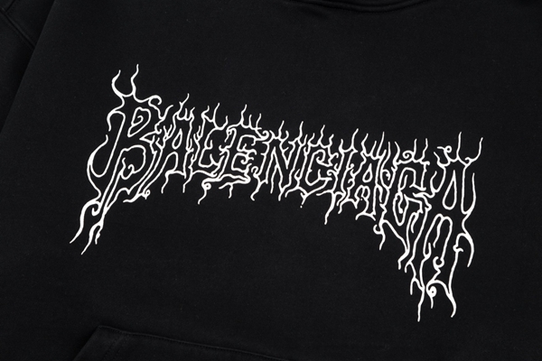 ブランドパーカー側面デザイン